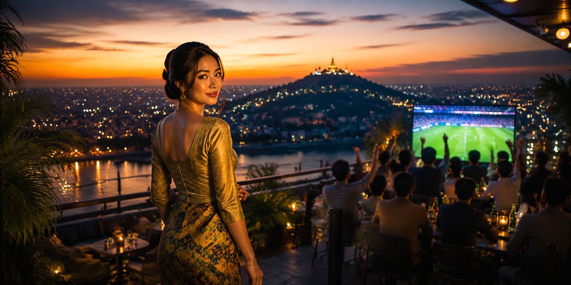 မန္တလေးမြို့၌ ဖုန်းဖြင့် စလော့ကစားနေသော မြန်မာကစားသမား
